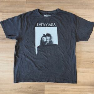 🆕 LADY GAGA Urban Outfitters Unisex Mayhem Black tee